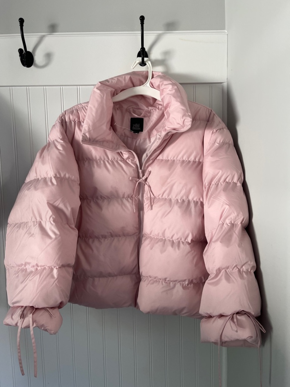 wild fable Blush Pink Quilted Jacket
